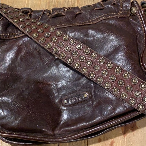 Frye 🔥 Stacy Stud Shoulder Bag - Picture 8 of 8